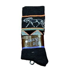 Wise Blend Western Style Socks, Size 6-9, NWT